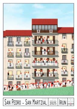 Cartel de fiestas | Fiestas de San Pedro y San Marcial
