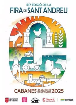 Cartel de fiestas | Feria de Sant Andreu