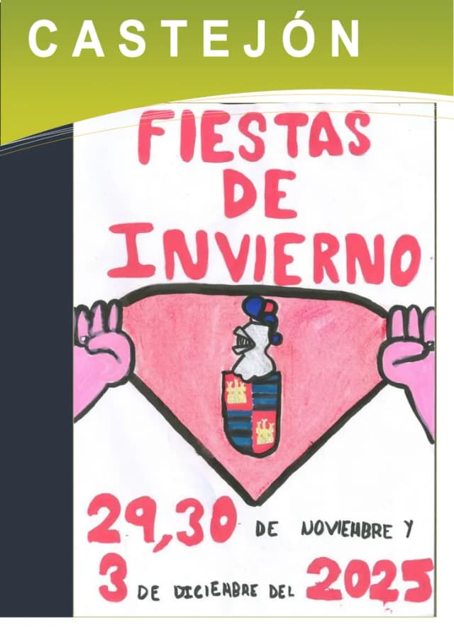 Cartel de las fiestas de Castejón