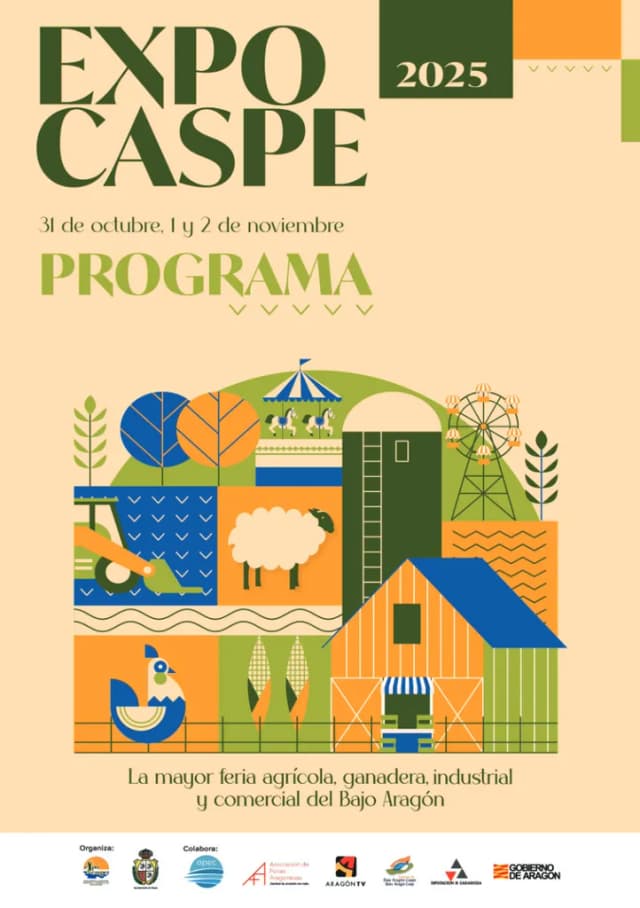 Cartel de fiestas | Caspe