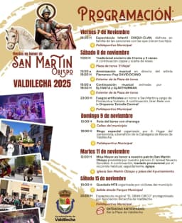 Cartel de fiestas | Fiestas en Honor de San Martín Obispo