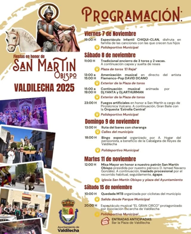 Cartel de fiestas | Valdilecha