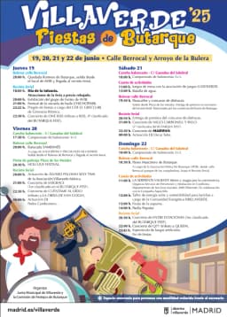 Cartel de fiestas | Fiestas de Butarque
