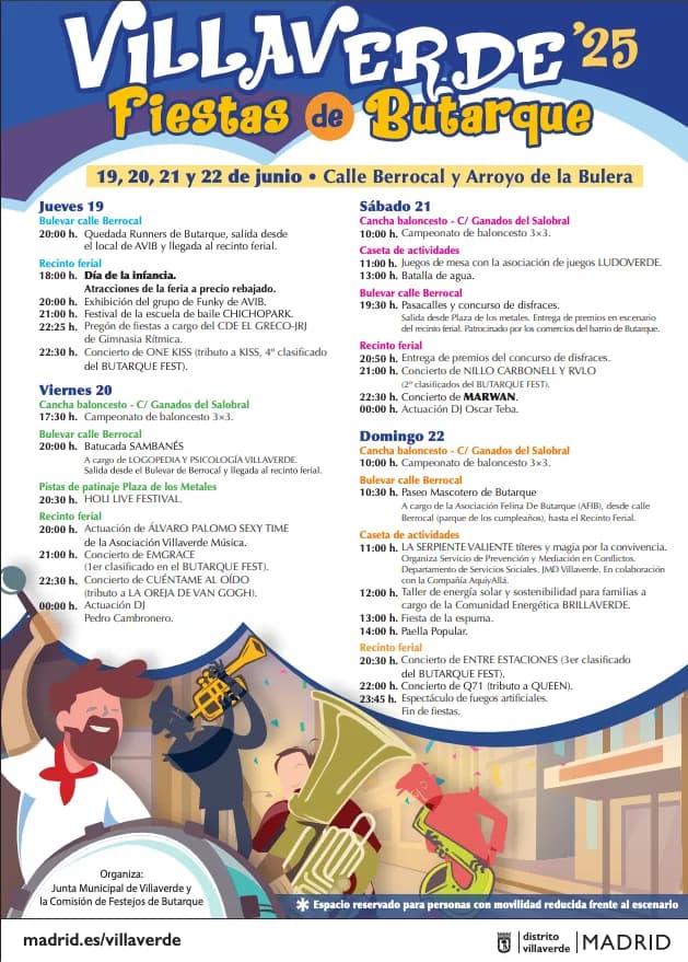 Cartel de fiestas | Fiestas de Butarque