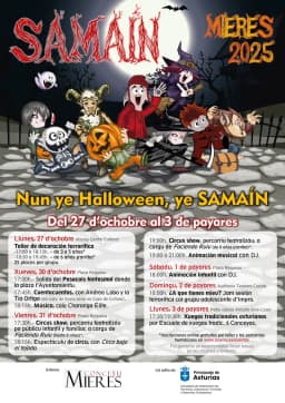 Cartel de fiestas | Samaín