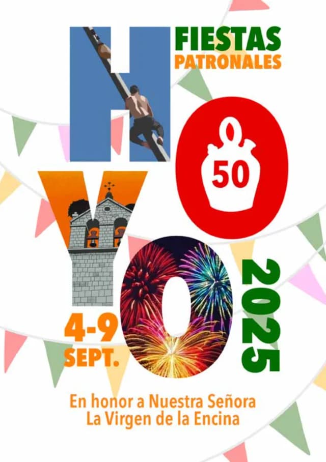 Cartel de las fiestas de Hoyo de Manzanares
