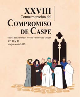 Cartel de fiestas | Compromiso de Caspe