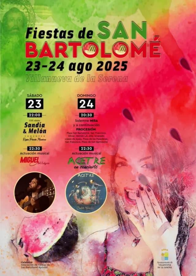 Cartel de fiestas | Villanueva de la Serena