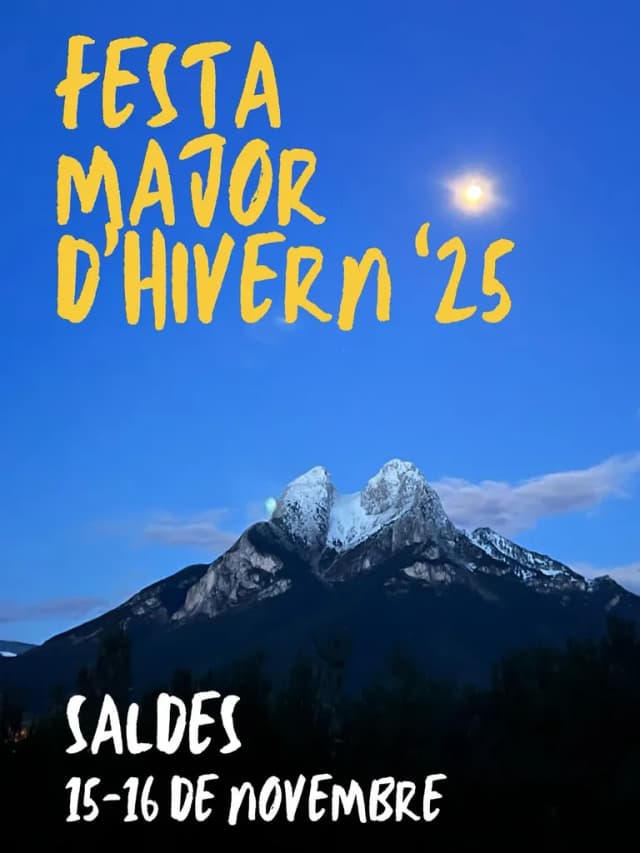 Cartel de las fiestas de Saldes