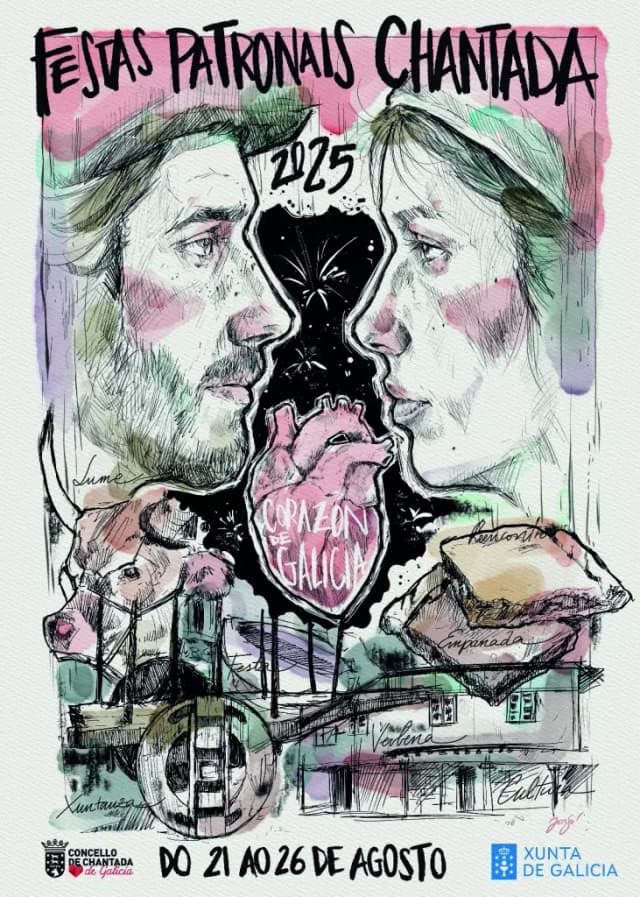 Cartel de fiestas | Chantada
