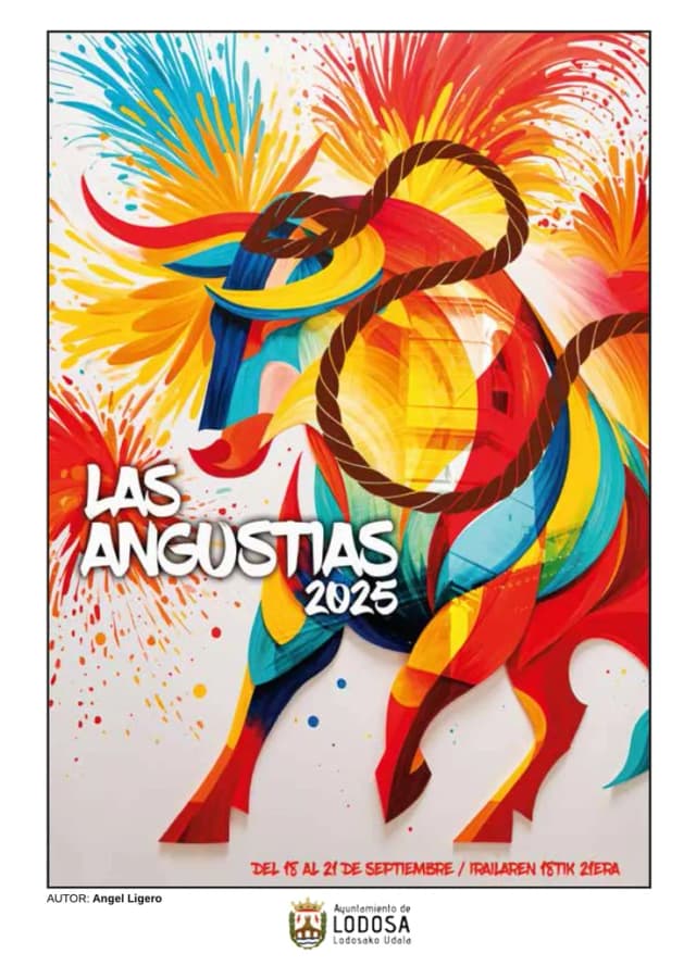 Cartel de las fiestas de Lodosa
