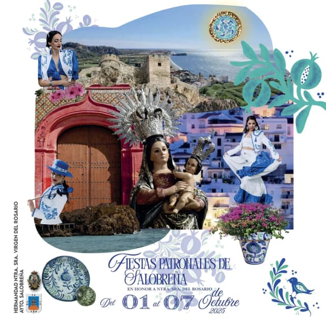 Cartel de las fiestas de Salobreña