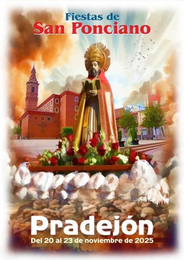 Cartel de las fiestas de Pradejón
