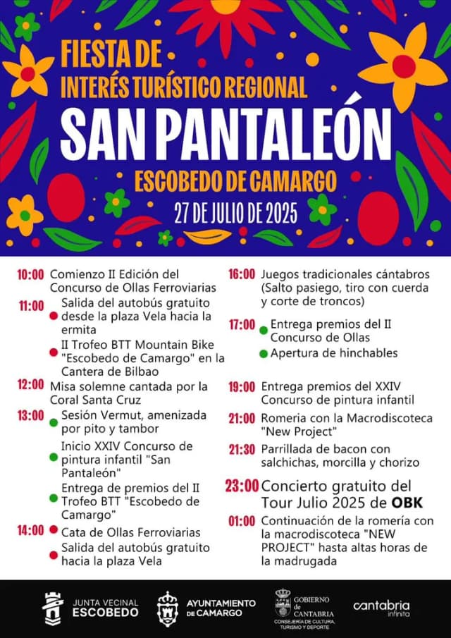 Cartel de fiestas | San Pantaleón
