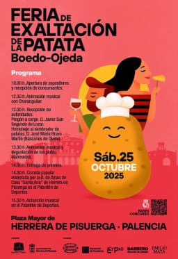 Cartel de fiestas | Feria de Exaltación de la patata