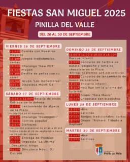 Cartel de fiestas | Fiestas San Miguel