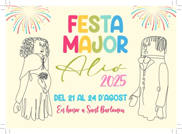 Cartel de fiestas | Alió