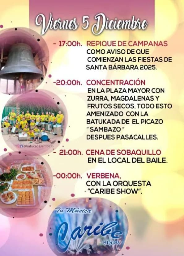 Cartel de las fiestas de Rubielos Bajos