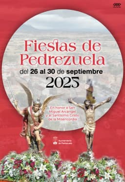 Cartel de fiestas | Fiestas de Pedrezuela en honor a San Miguel y Cristo de la Misericordia