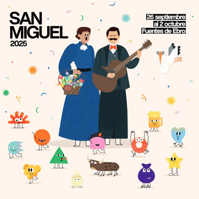 Cartel de fiestas | Fuentes de Ebro