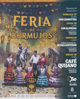Cartel de fiestas | Feria de Bormujos