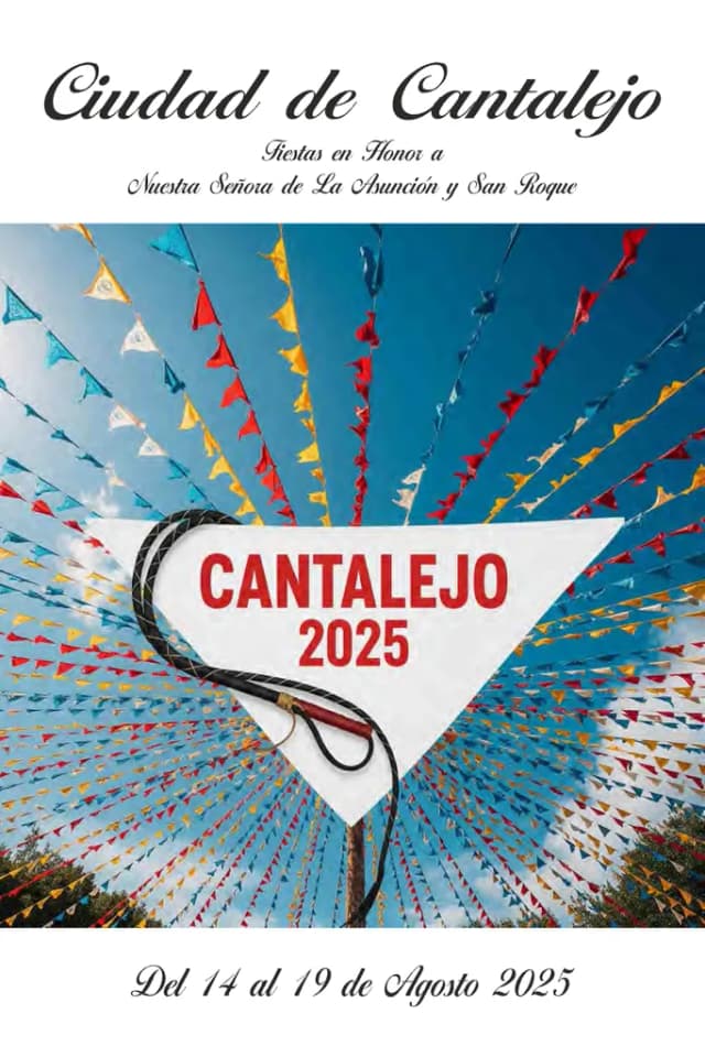 Cartel de fiestas | Cantalejo