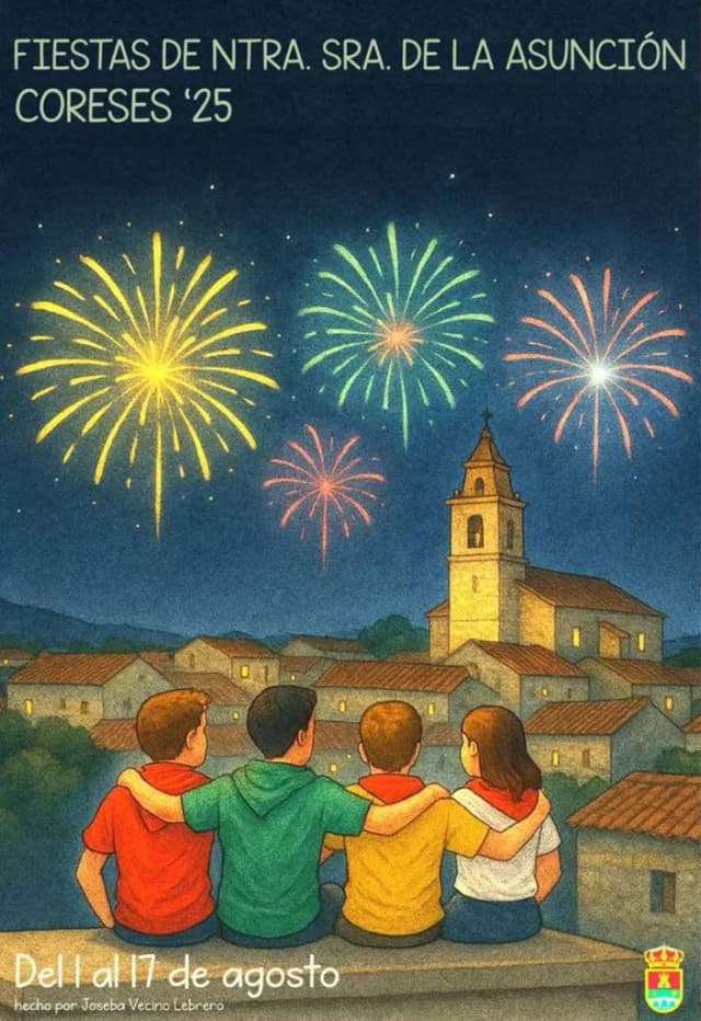 Cartel de fiestas | Coreses