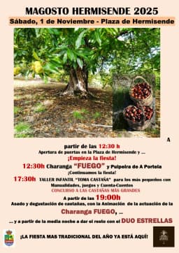 Cartel de fiestas | Magosto