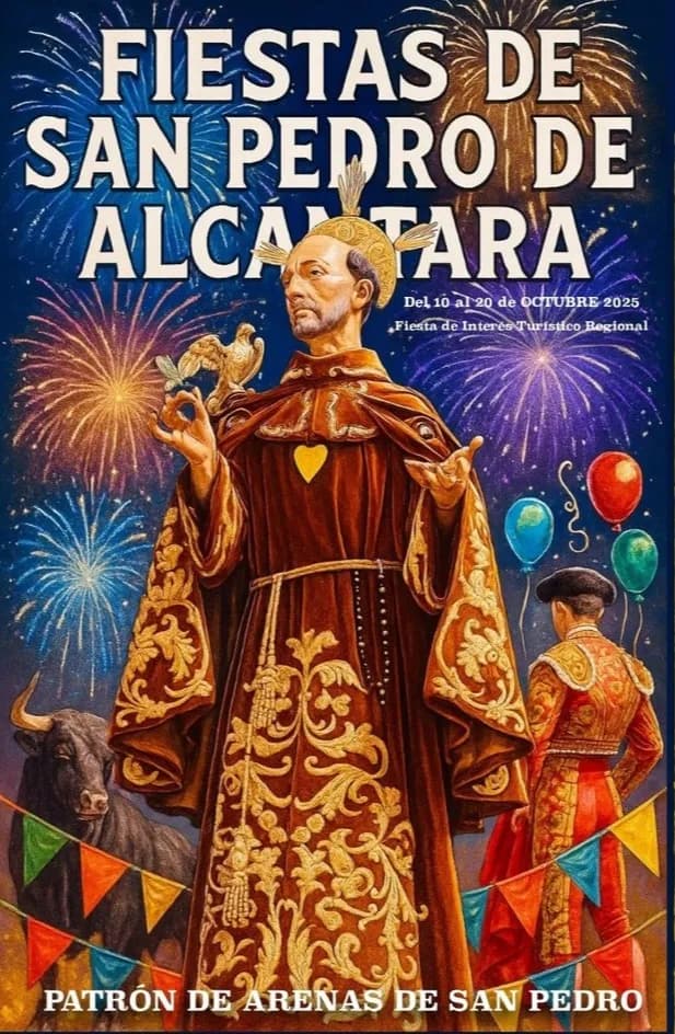 Cartel de las fiestas de Arenas de San Pedro