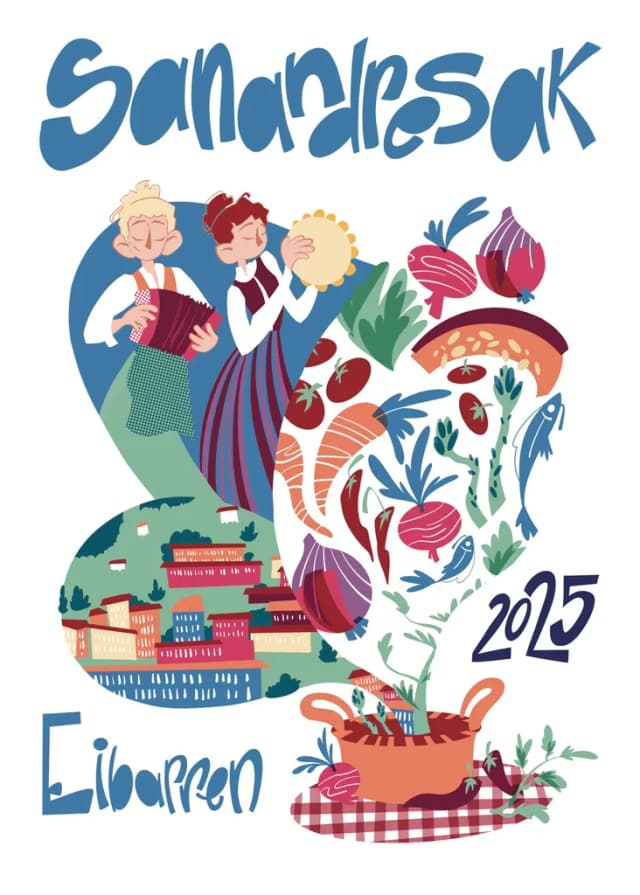 Cartel de las fiestas de Eibar