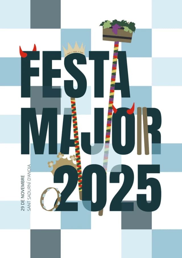 Cartel de las fiestas de Sant Sadurní d'Anoia