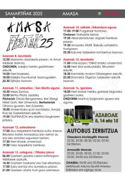 Cartel de fiestas | Fiestas de San Martín