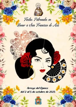 Cartel de fiestas | Fiestas en Honor a San Francisco de Asís