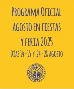 Cartel de fiestas | Fiestas y Feria