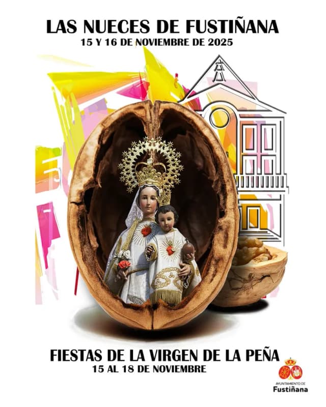 Cartel de las fiestas de Fustiñana