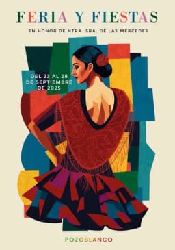 Cartel de fiestas | Feria y Fiestas en Honor a Nuestra Señora de las Mercedes