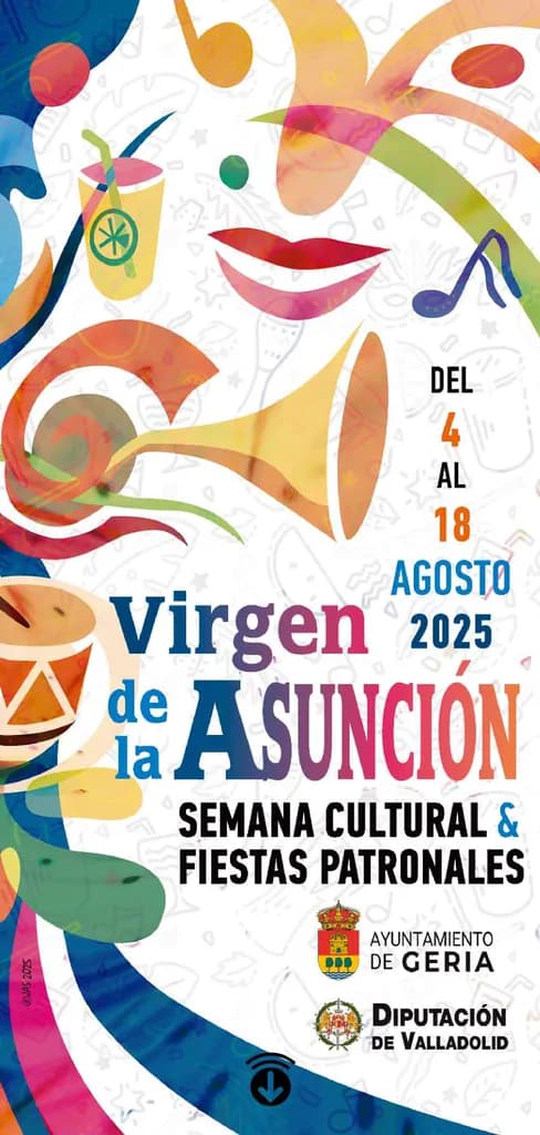 Cartel de fiestas | Geria