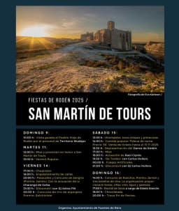 Cartel de fiestas | Fiestas de San Martín de Tours
