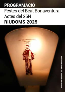 Cartel de fiestas | Fiestas del Beat Bonaventura