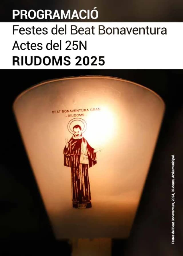 Cartel de fiestas | Riudoms