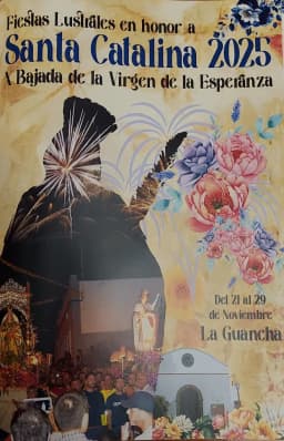 Cartel de fiestas | Fiestas en Honor a Santa Catalina