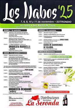 Cartel de fiestas | Fiestas de Los Nabos