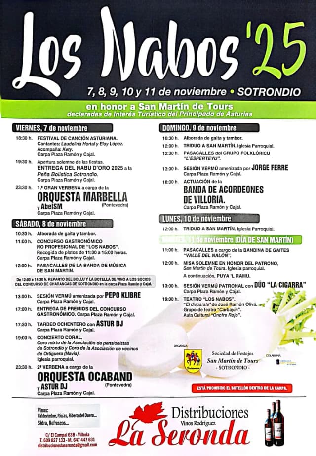 Cartel de fiestas | Sotrondio