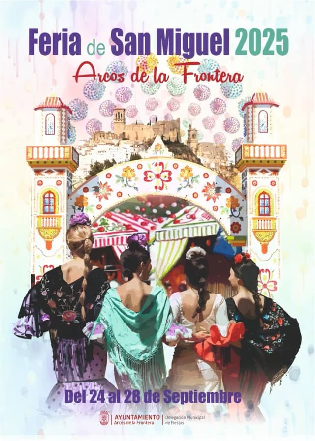 Cartel de las fiestas de Arcos de la Frontera