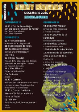 Cartel de fiestas | San Damas