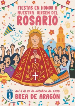 Cartel de fiestas | Fiestas en Honor a Nuestra Virgen del Rosario