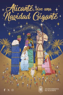 Cartel de fiestas | Navidad en Alicante
