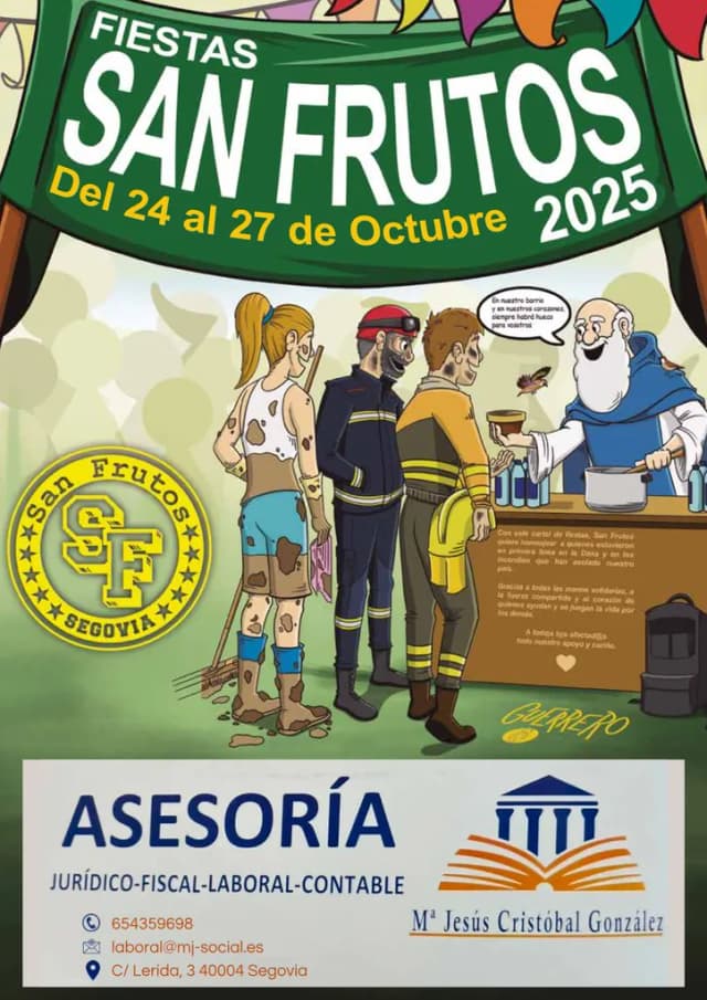 Cartel de fiestas | Segovia