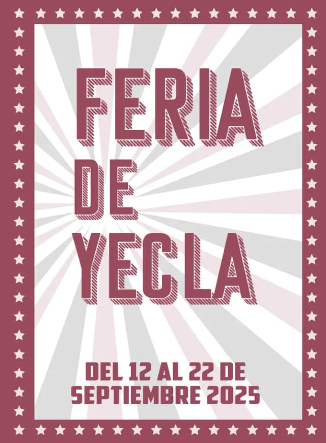 Cartel de fiestas | Yecla