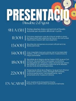 Cartel de fiestas | Fiestas Patronales